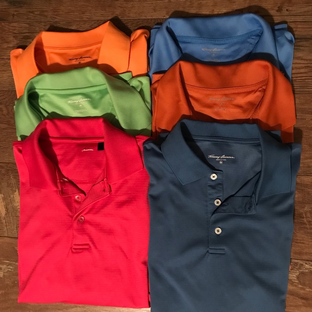 Tommy Armour M golf shirt collection